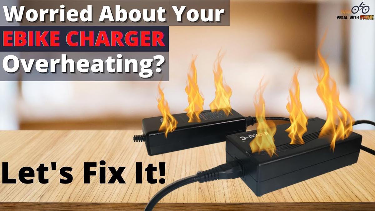 'Video thumbnail for Don't Let Your EBIKE CHARGER Burn! - Lithium Battery Fire Protection'
