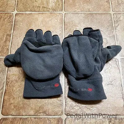 Manzella convertible gloves tops