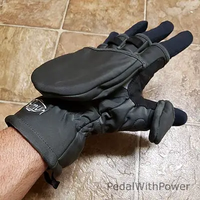 Palmyth glove with the 45nrth liners on tops