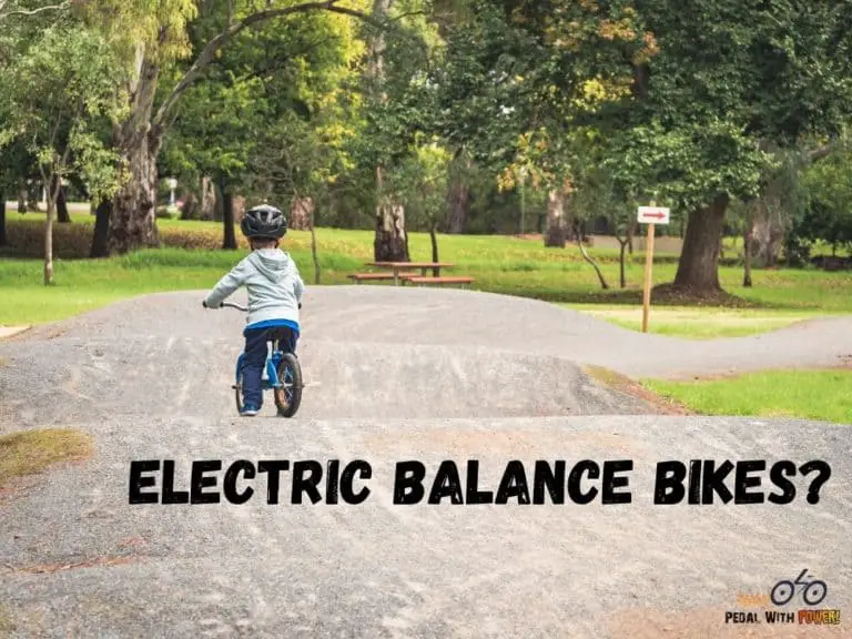 Little guy on a balance bike